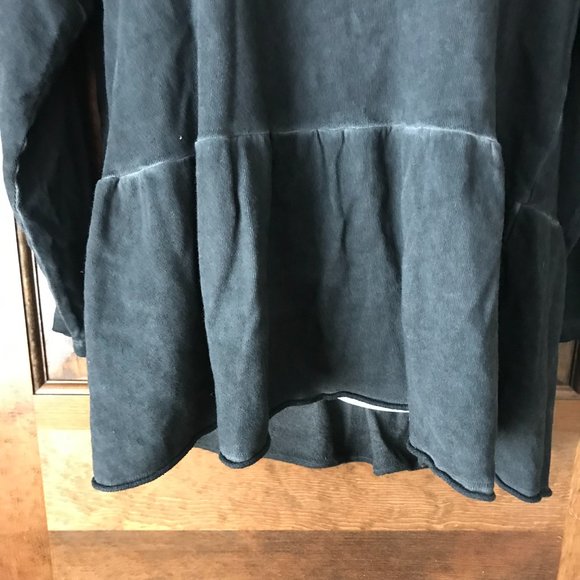 NWT Style & Co Black Pullover Top w/Peplum 2X - Picture 3 of 9